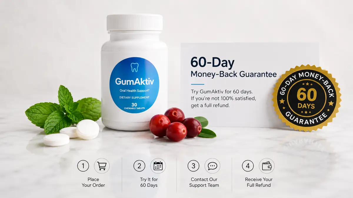 GumAktiv 60-day refund steps